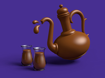 Cadbury Chocolate Teapot