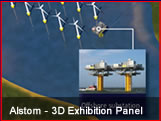 Alstom - 3D Landscape Exhibition Panel